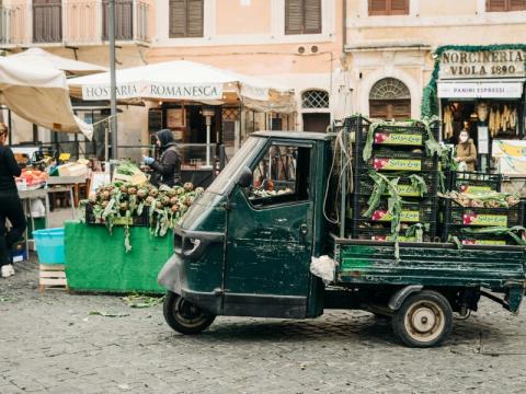 Marché en Italie