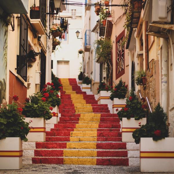 Escalier en Espagne